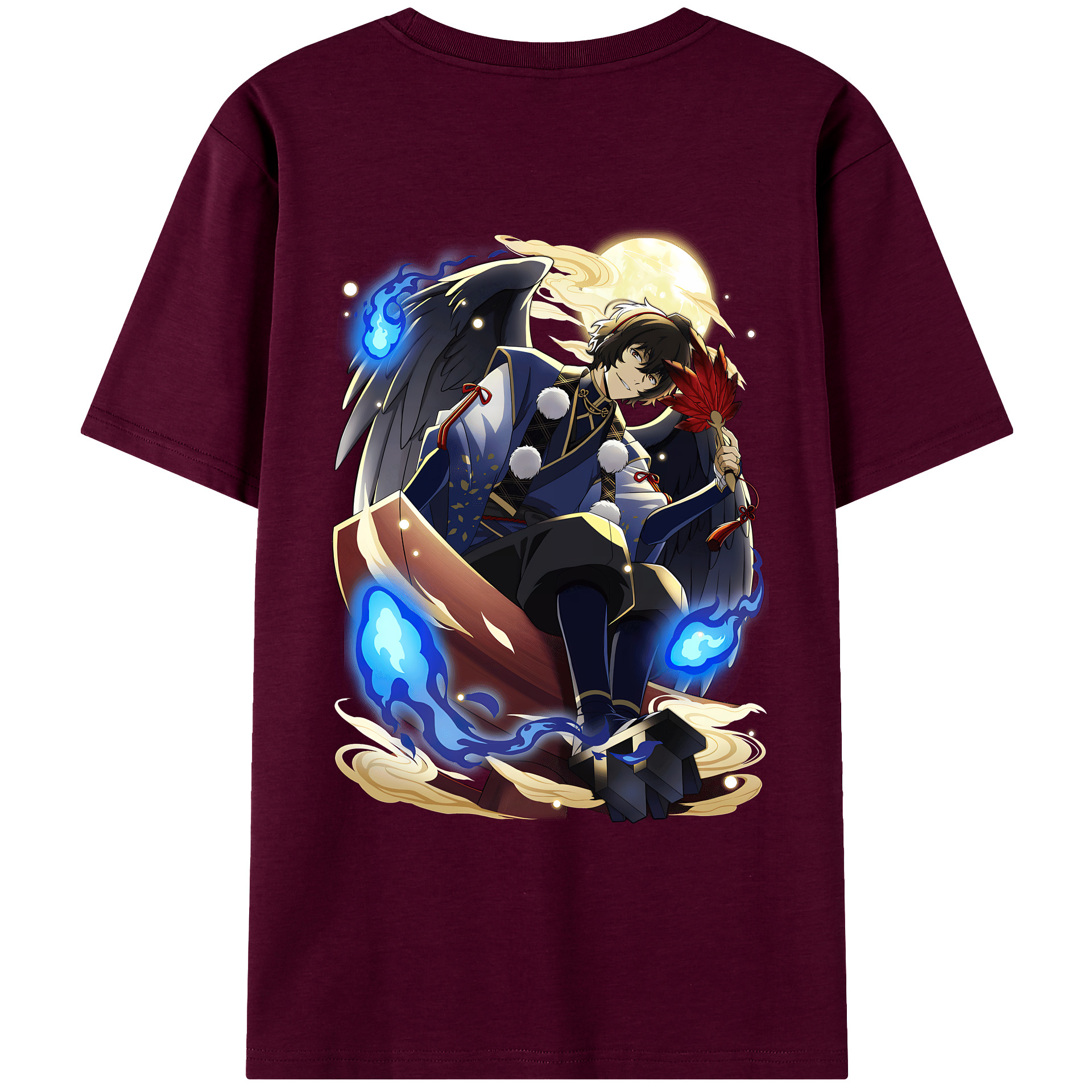 （画像用） 文豪ストレイドッグス Bungo Stray Dogs レディース半袖Tシャツ(バックプリント)